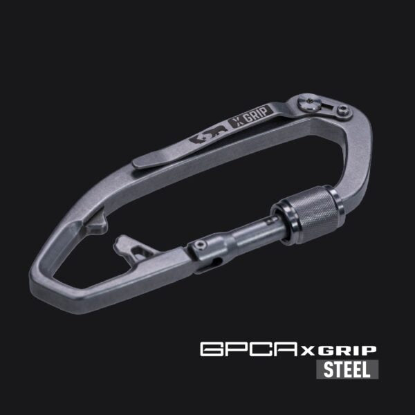 GPCA X Grip Carabiner (Steel)