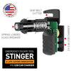 Stinger USB Car Charger Emergency Tool, Seatbelt Cutter, Spring-Loaded Car Window Breaker (White)