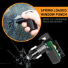 Stinger USB Car Charger Emergency Tool, Seatbelt Cutter, Spring-Loaded Car Window Breaker (Blue Super Batman)