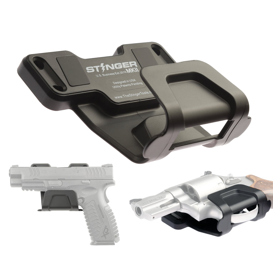 Stinger Magnetic Gun Mount (M1) w/ Safety Trigger Guard Protection