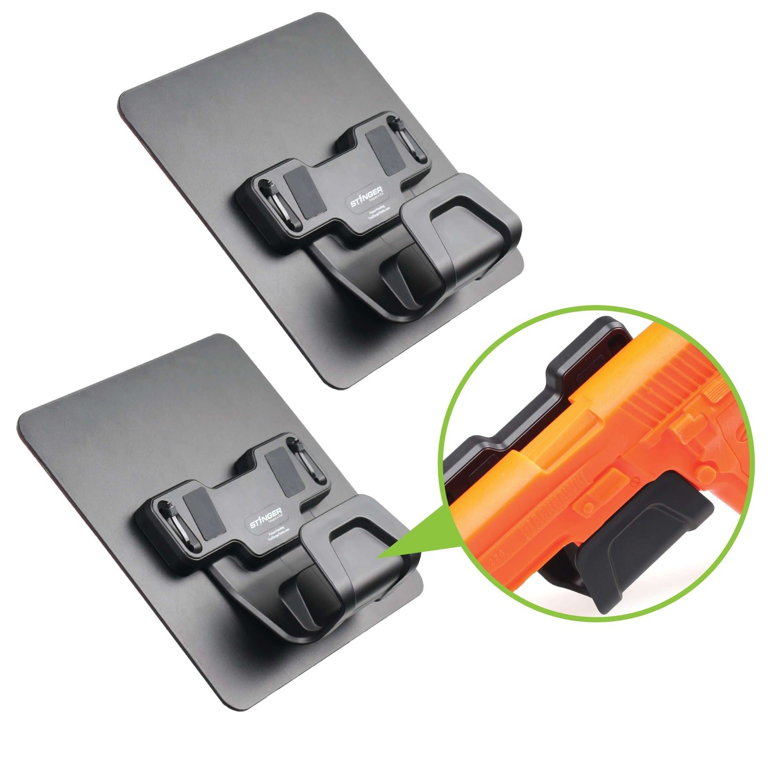 Home Products Stinger Magnetic Gun Mount w/ Safety Trigger Guard ...
