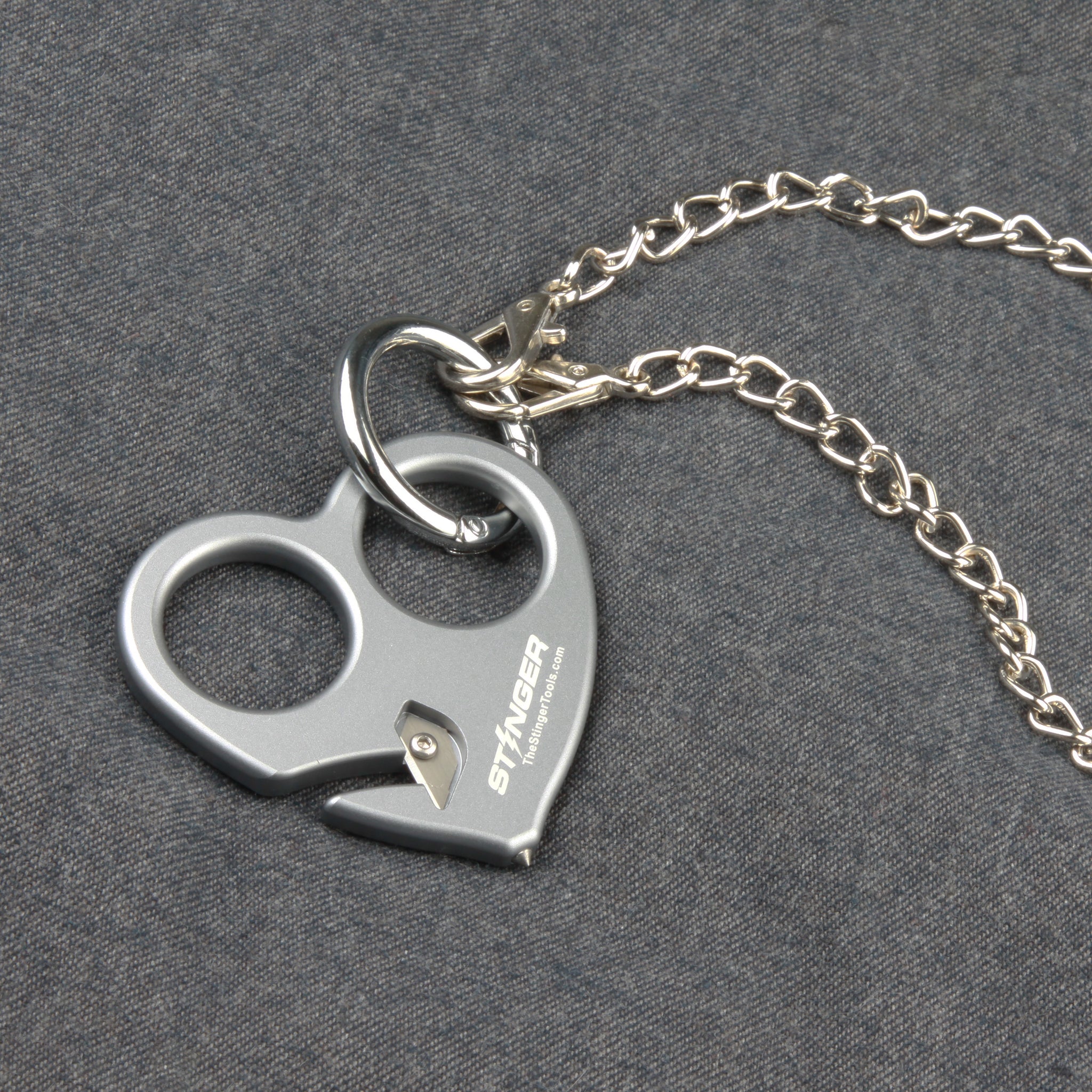 Stinger Sweetheart Heart Shaped Self-Defense Keychain & Car Emergency Tools