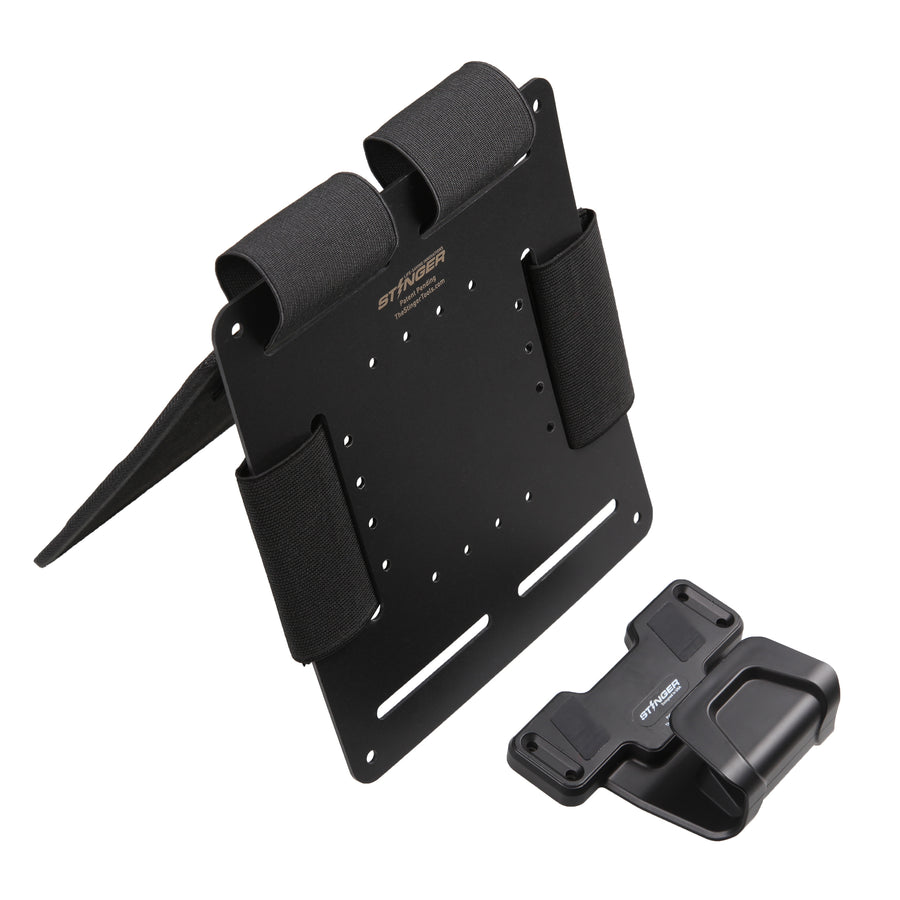 Bedside Magnetic Gun Mount, Bedside Holster with Safety Trigger Guard Protection (Black)