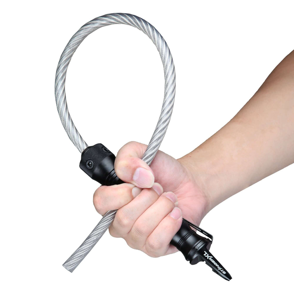 Stinger Whip Car Emergency Tool with Seat Belt Cutter and Window Break