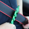Stinger Whip Car Emergency Tool with Seat Belt Cutter and Window Breaker (Elite Edition, Green)