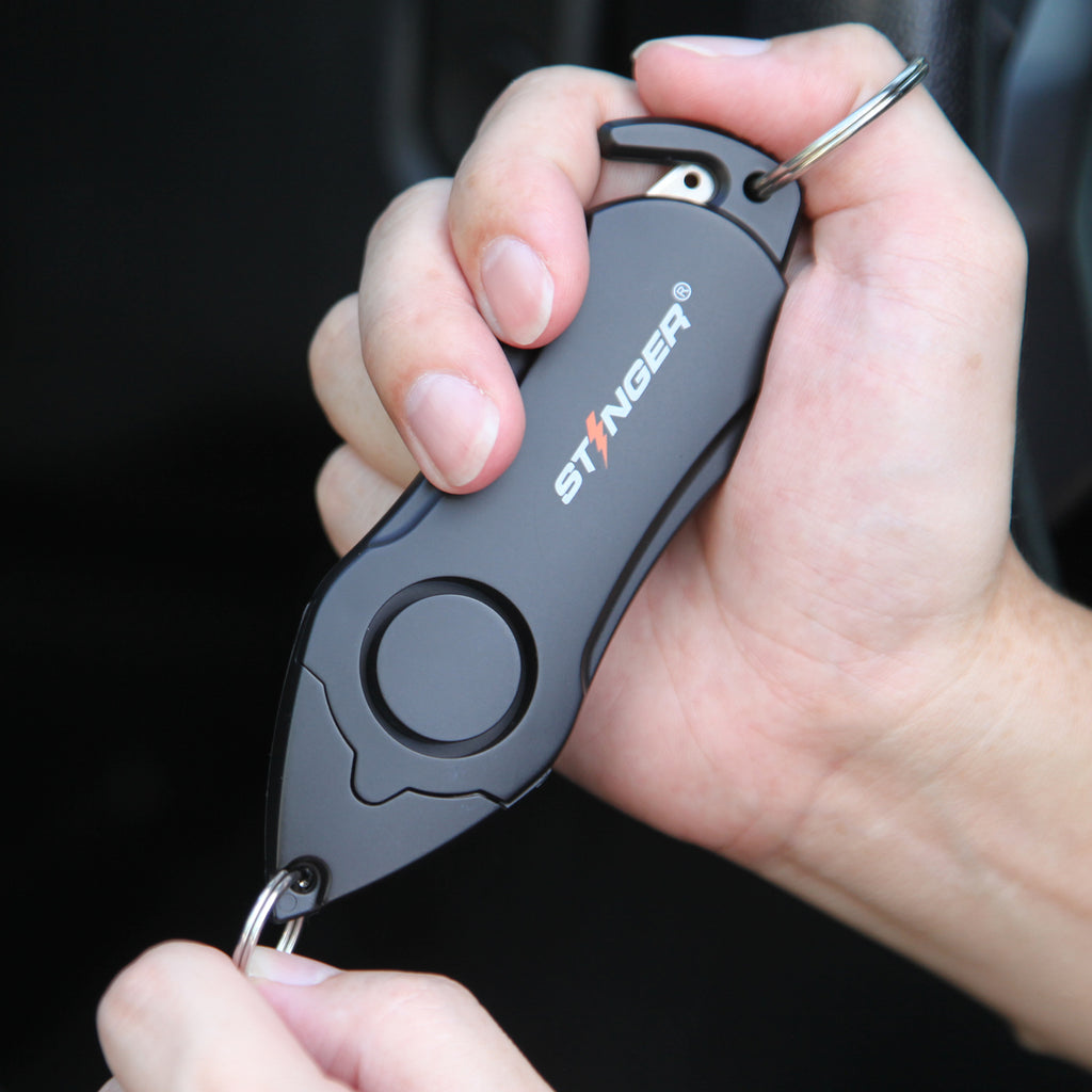 Stinger Personal Safety Alarm Keychain Emergency Tool: Siren Alarm