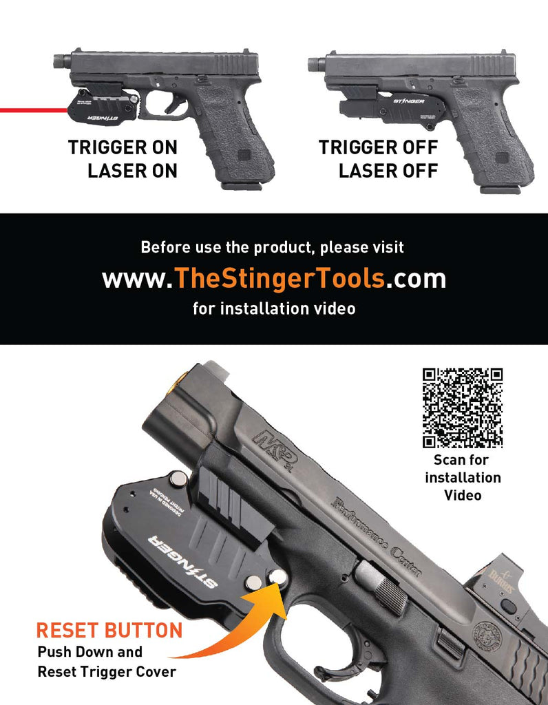 X-1 Stinger (Burning Laser Gun) by Paglia Industries