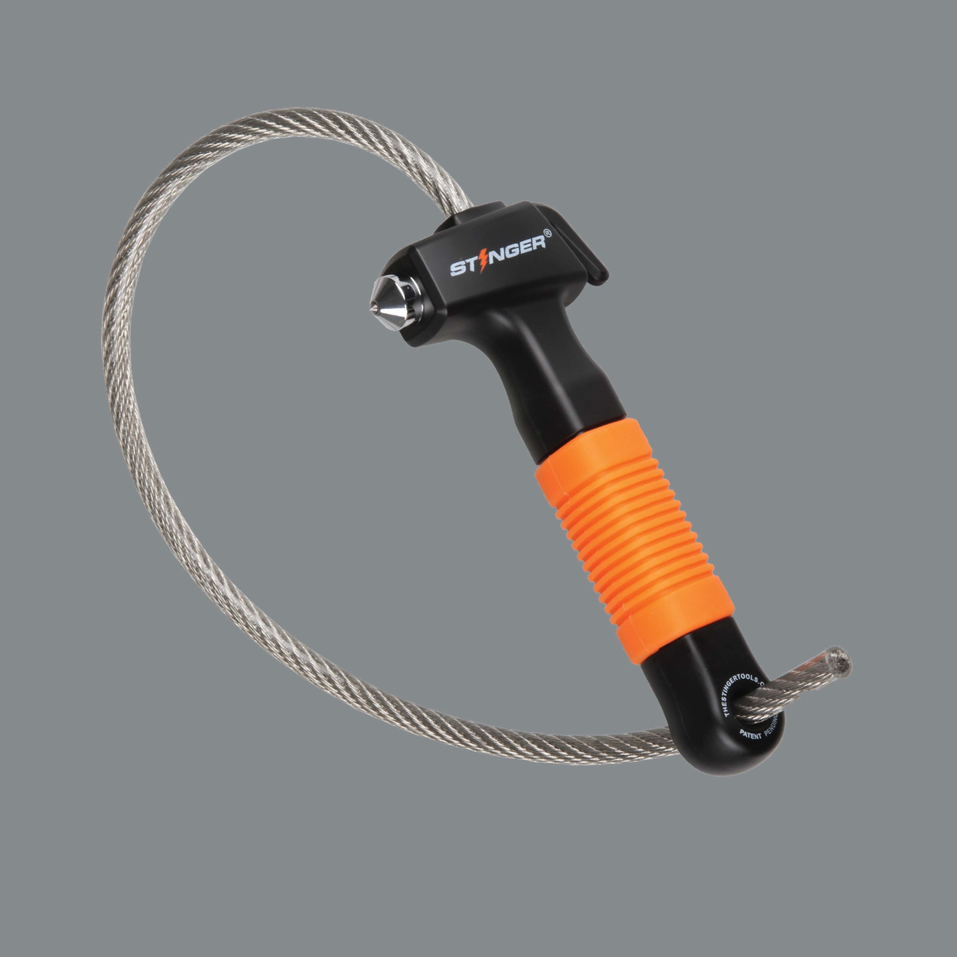 Stinger Life-Saving Whip Car Emergency Tools (Orange)