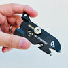 Stinger Mad Bomb EDC Blade, Keychain Utility Knife - Matte Black