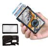 Stinger Polymer Safety Wallet with Personal Alarm Emergency Tool, Multi-functional Tool, and Magnifier