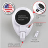 Stinger Car Vent Mount Magnetic Phone Holder Emergency Tool (White)
