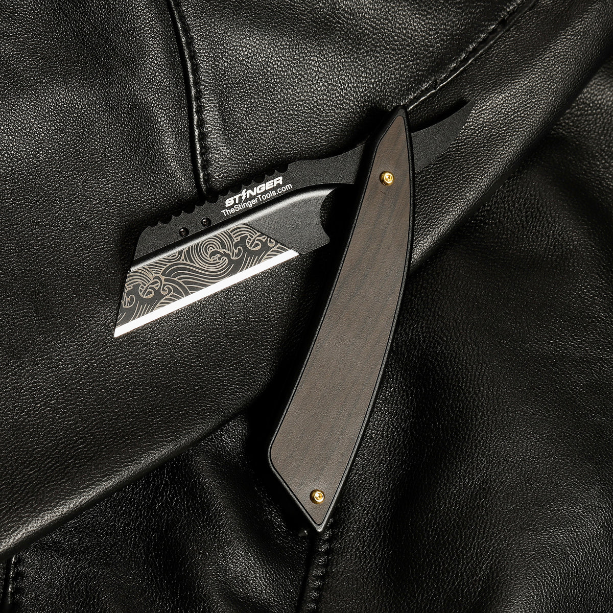 Stinger Vintage Straight Razor Style Utility Blade, Car Emergency ...
