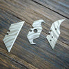 Stinger Engraved Utility Razor Blades, Utility Knife Blades Replacement - Tiger Pattern