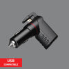 Stinger Plus USB Car Charger Emergency Tool, Charger Emergency Tool, Seatbelt Cutter, Spring-Loaded Car Window Breaker