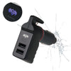 Stinger USB Car Charger Emergency Tool, Seatbelt Cutter, Spring-Loaded Car Window Breaker (Blue Super Batman)
